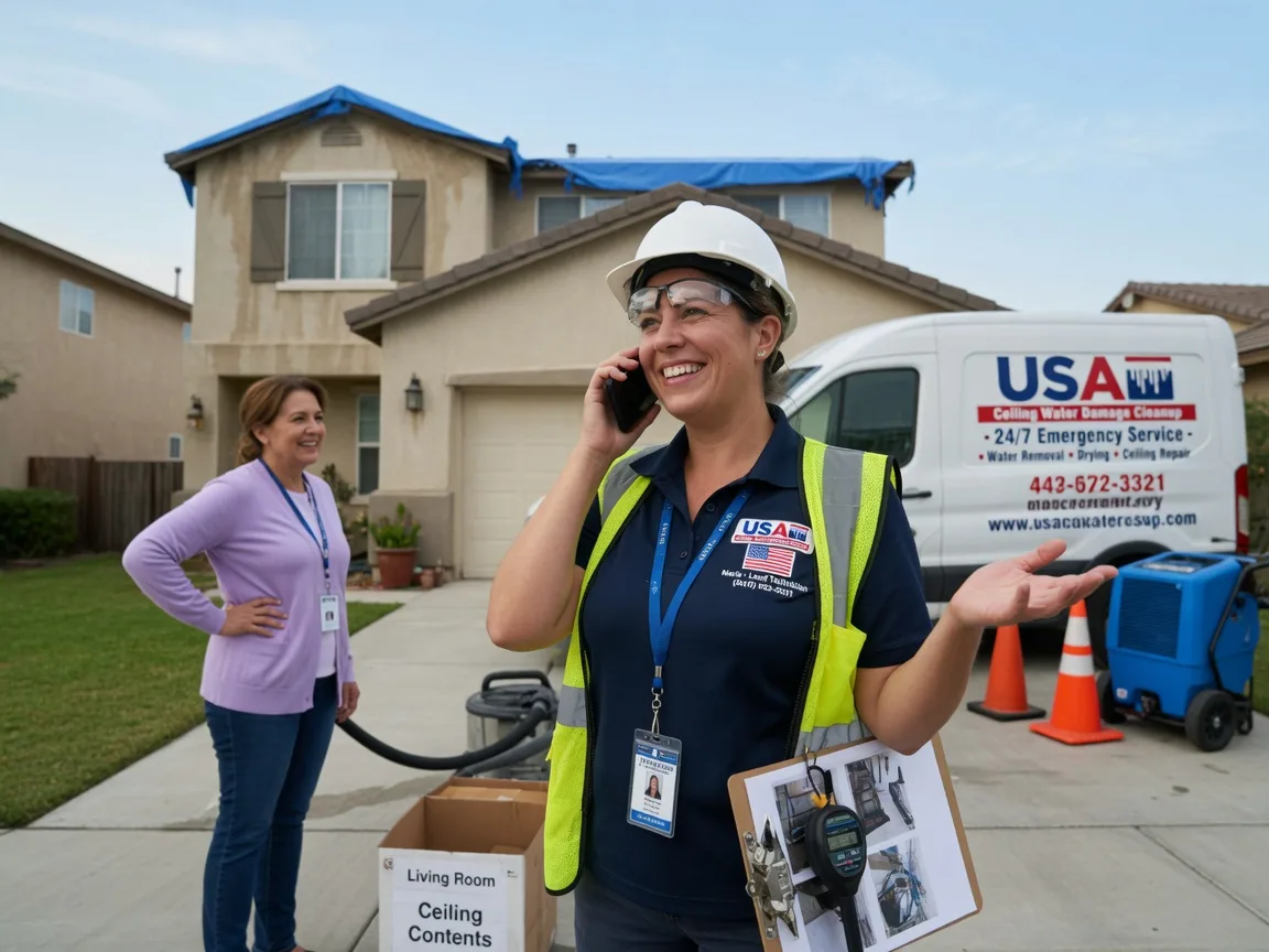Ceiling Water Damage Restoration Bryant, WI FAQs
